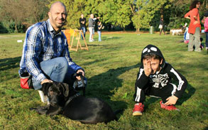 Giornata nel parco con i nostril cani